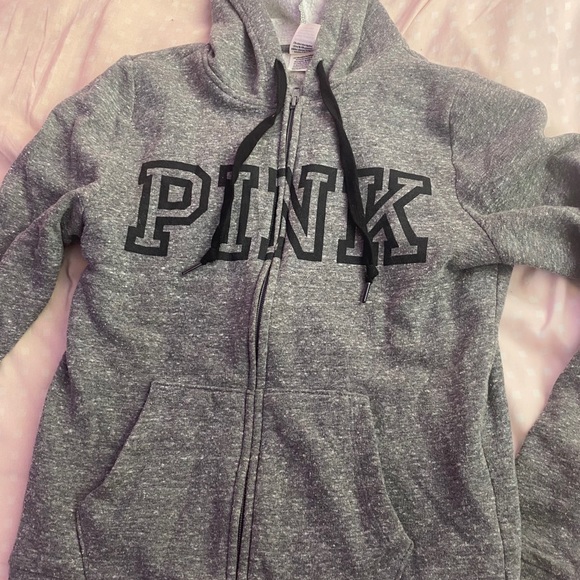 PINK Jackets & Blazers - Vs pink zip up hoodie PINK Jackets & Blazers - Vs pink zip up hoodie
